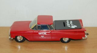 1959 Wix Chevrolet El Camino Car Auto Truck Coin Bank Ertl Wix Fliters Parts