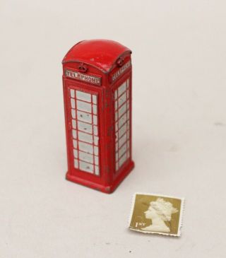 Dinky Toys No.  750 Red Phone Box