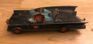 Vintage Corgi Toys Batmobile Diecast Model Car - No Figures - Great Britain