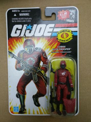 Gi Joe Hasbro 25th Anniversary Crimson Guard Action Figure