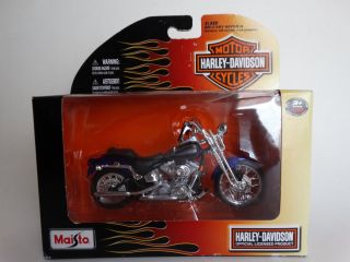 Maisto Harley Davidson 2001 Fxsts Springer Softail 1:18 Scale Diecast Motorcycle