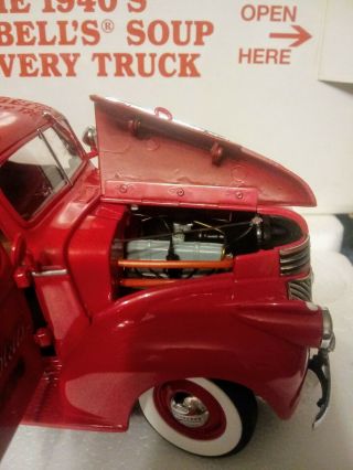 Danbury 1940 ' s Campbell ' s Soup Delivery Truck 1:24 scale 2