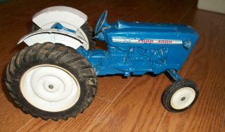 Vintage Ertl Ford 4000 Toy Tractor - All Metal - 1:12 Scale - Made In Usa