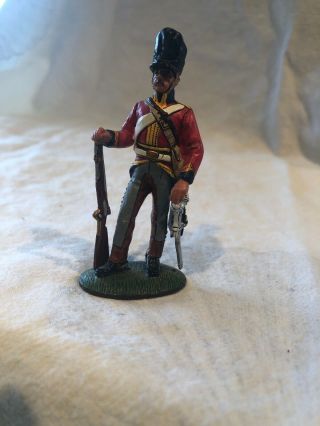 1/32 Scale Die - Cast Del Prado Napoleonic War Sergeant Scots Greys 1815