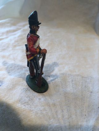 1/32 scale die - cast Del prado Napoleonic War Sergeant Scots Greys 1815 3
