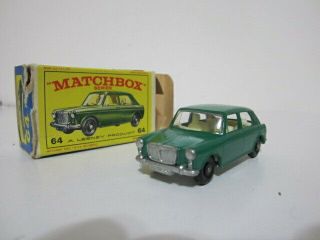 Vintage Matchbox Lesney 64 M.  G.  1100 Car With Box
