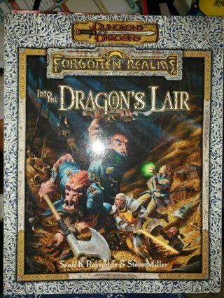 Dungeons & Dragons D20 3rd Ed Forgotten Realms Into The Dragon 