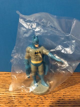 Vintage 1988 Batman Figure By Applause In Package 3.  5 " From Dc Comics