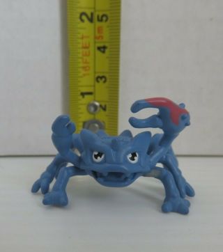 2001 Crabmon Digimon Bandai Miniature Figure  (inv22235)