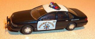 California Highway Patrol Police Patrol Car Germany Caprice 1:64 Model Busch
