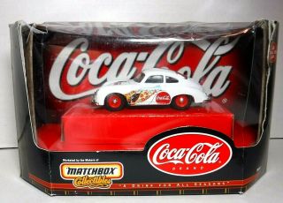 Coca - Cola Matchbox Collectibles 1958 Porsche 356a Coupe 1:43 Box Damage