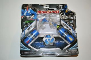 Boost Airswitch Core Tech Team Pack Card & Figure Toy (packaging)