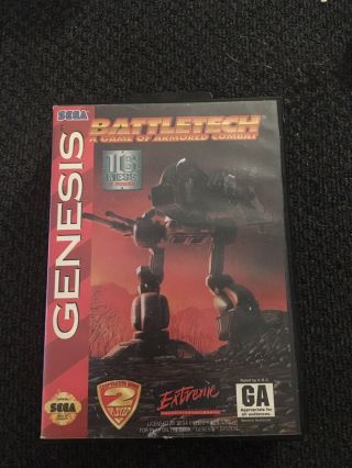 Battletech: A Game Of Armored Combat (sega Genesis 1994)