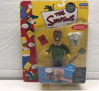 - The Simpsons Series 2 Ned Flanders Action Figure Playmates 2000