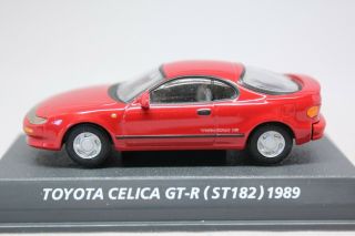 9464 Konami 1/64 Toyota Celica Gt - R St182 Red 1989 No - Box Tracking Number