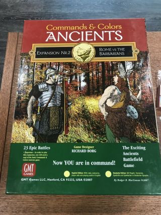 Gmt Command And Colors Ancients 2014 Ed.  Exp 2