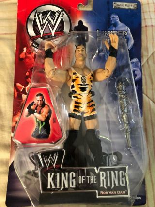 Wwe Rob Van Dam King Of The Ring Limited Edition Figure