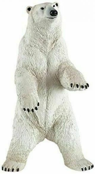 Papo Standing Polar Bear Figurine - Figure Wild 50172