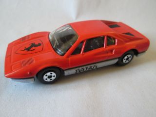 1981 Matchbox Ferrari 308 Gtb Sports Car 70 (1/55 Red Tampos)