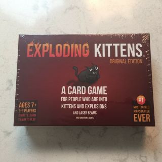 Exploding Kittens Edition Card Game Brand Family Ages 7,