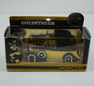 Corgi 007 Goldfinger Rolls Royce Iii Sedance De Ville 1/36 Scale Model Cc06803
