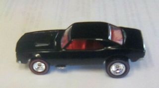 Hot Wheels Hall Of Fame Tin Black 67 Camaro W/ Red Line Real Riders Loose