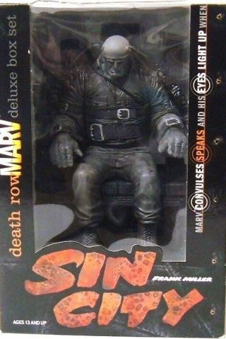 Mcfarlane Toys Death Row Marv Sin City Action Figure