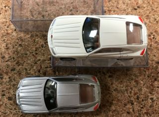 Racing Chamions 1/64 Dealer Promo in PVC 2003 Chrysler Crossfire SILVER,  WHITE 3