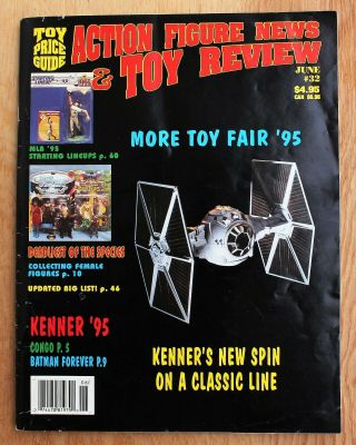 Toy Price Guide; Action Figure News & Toy Review; June 1995 32
