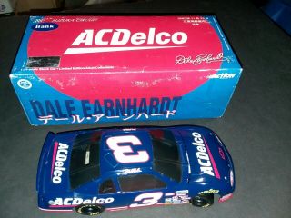 Dale Earnhardt 3 Ac Delco 1997 Monte Carlo Bank Die Cast Car - 1:24 Scale W Key
