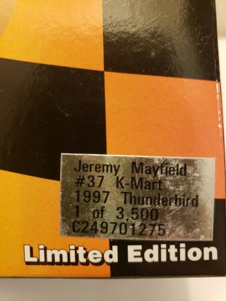 1997 Jeremy Mayfield 37 K - Mart / RC Cola Nascar - Action - 1/24 Diecast 4