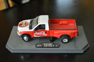 Matchbox Collectibles Coca - Cola 1999 Ford F - 350 Duty Truck 1:24 Scale