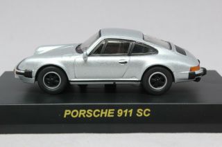 9462 Kyosho 1/64 Porsche 911 Sc Silver Porsche Vol.  2 No - Box Tracking Number