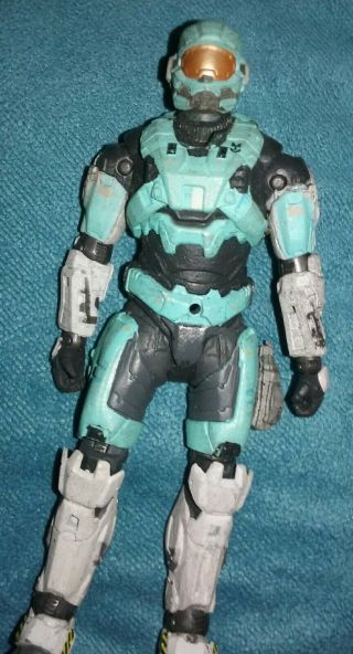 Halo Reach Spartan Hazop Cyan Action Figure Mcfarlane Toys