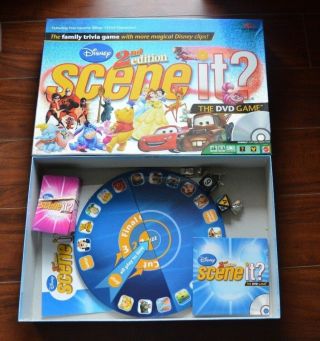 Disney Scene It (2nd Edition) Dvd Board Game - Adult Cards Only