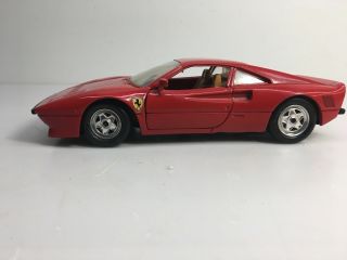 1988 Revell Die Cast 1:24 Ferrari Red 288 Gto Car.