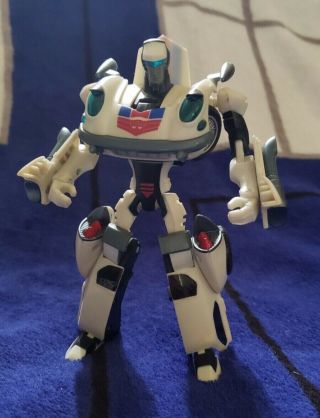 Transformers Animated Autobot Jazz Deluxe 2008 Loose Complete