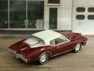 Boat - Tail 1971 71 Buick Riviera Gs Luxury Coupe 1/64 Scale Limited Edition O15