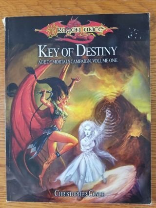 Dragonlance Key Of Destiny Adventure D20 Dungeons & Dragons 3rd Edition