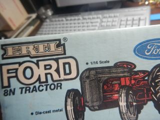 Ertl Ford 8N metal collectible toy farm tractor estate item 2