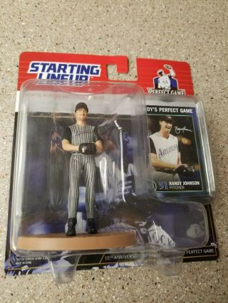 Randy Johnson 15 Year Anniversary Of Perfect Game Starting Lineup Collectible