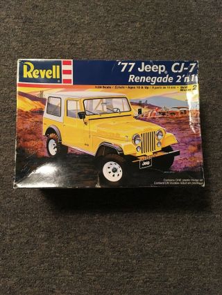 Revell 1/24 ‘77 Jeep Cj - 7 Renegade 2 In 1 Model