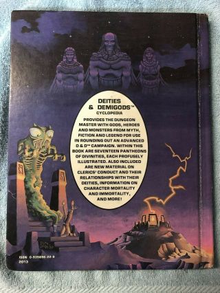 AD&D TSR Deities and Demigods 1980 128 page version 2