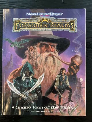Ad&d: Forgotten Realms - A Grand Tour Of The Realms - Tsr