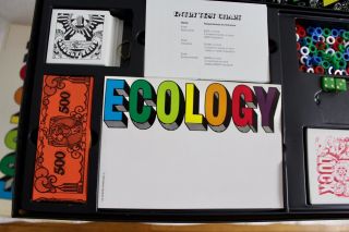Ecology: The Game Of Man And Nature Board Game By Urban Systems 1970 Made In USA 5
