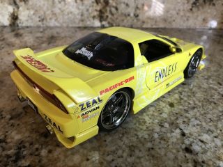 Muscle Machines 2003 Acura NSX Tuners 1:18 Scale Diecast 03 Honda Car Yellow 5