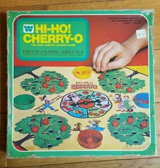 1973 Hi - Ho Cherry - O Game By Whitman,  No.  4703,  Complete
