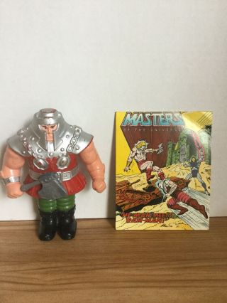 1982 He - Man Masters Of The Universe Ram Man Action Figure Complete Comic