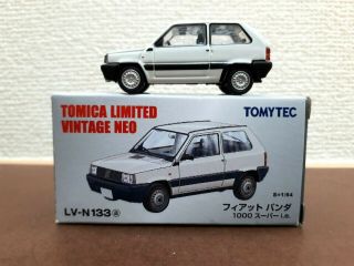 Rare Tomytec Tomica Limited Vintage Neo Lv - N133a Fiat Panda 1000 I.  E.