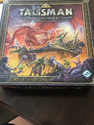 Talisman The Magical Quest Board Game 4e - Replacement Box W/ Insert Only